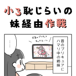 小3恥じらいの妹経由作戦
